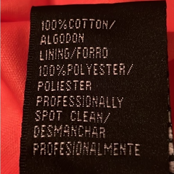 SL Fashions Tiered Dress in Tangerine, Size 8 - Picture 14 of 16